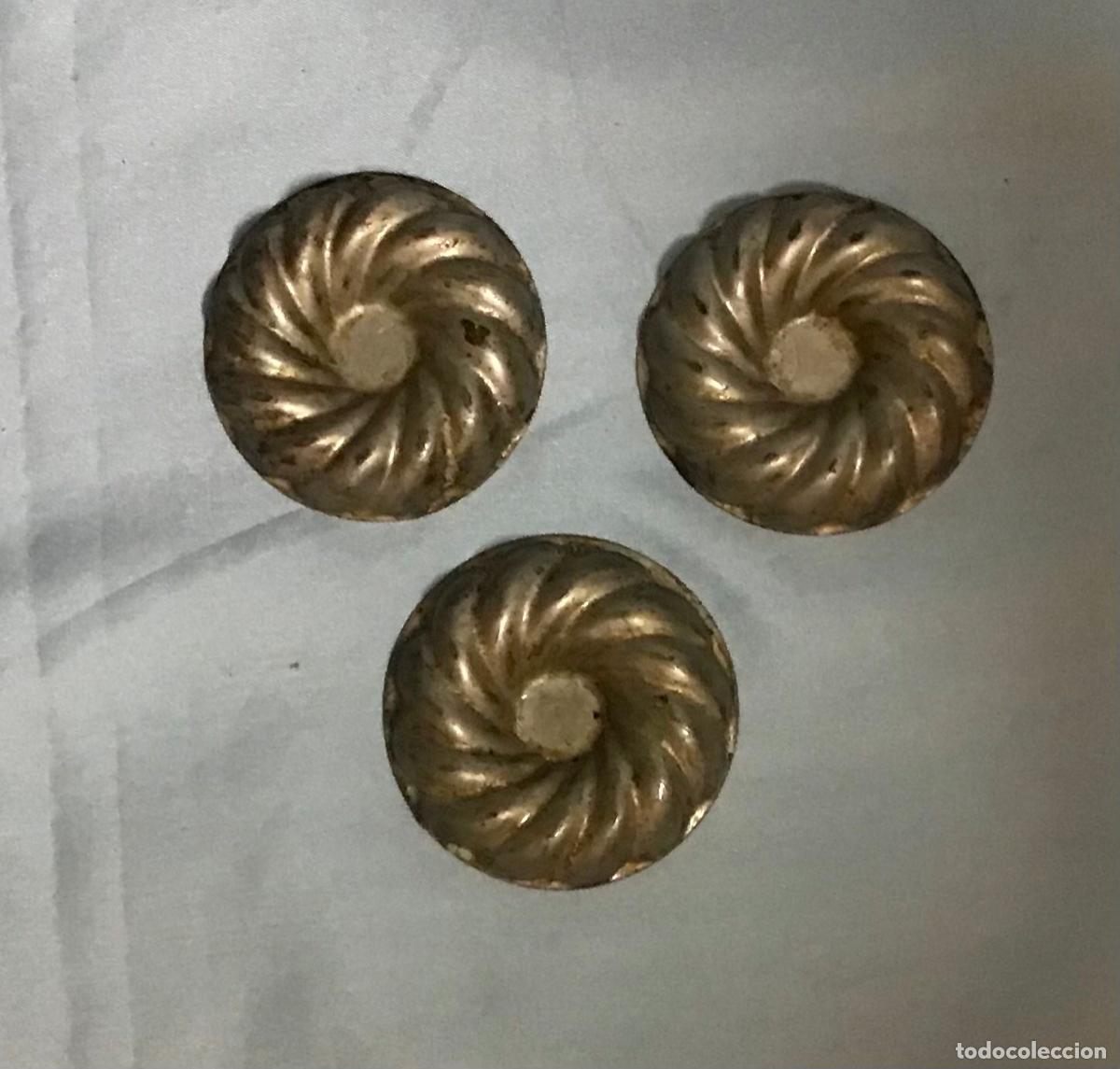 Antig&uuml;edades: PEQUE&Ntilde;OS MOLDES ANTIGUOS DE PASTELER&Iacute;A