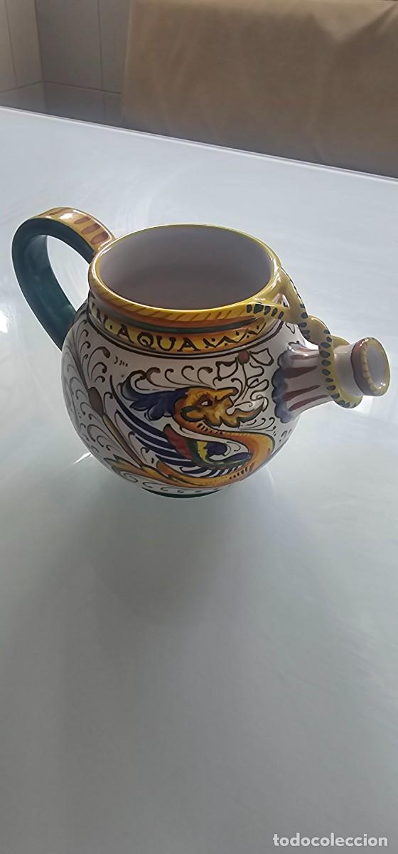 Antig&uuml;edades: Preciosa jarrita porcelana mayolica de Deruta firmada