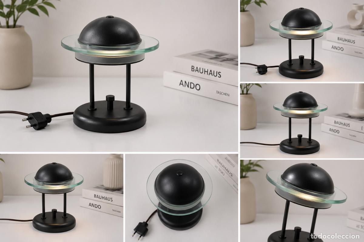 Antig&uuml;edades: L&aacute;mpara Vintage Herda OVNI / Saturno &mdash; Space Age A&ntilde;os 70/80 (Techo o Sobremesa)