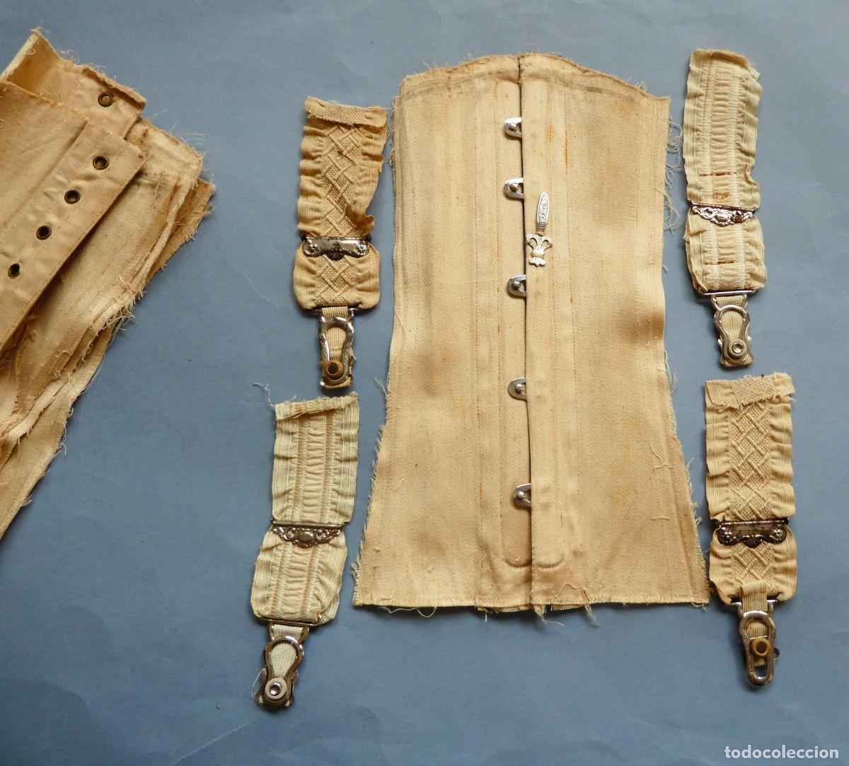 Antig&uuml;edades: ANTIGUO CORSETDESMONTADO S.XIX