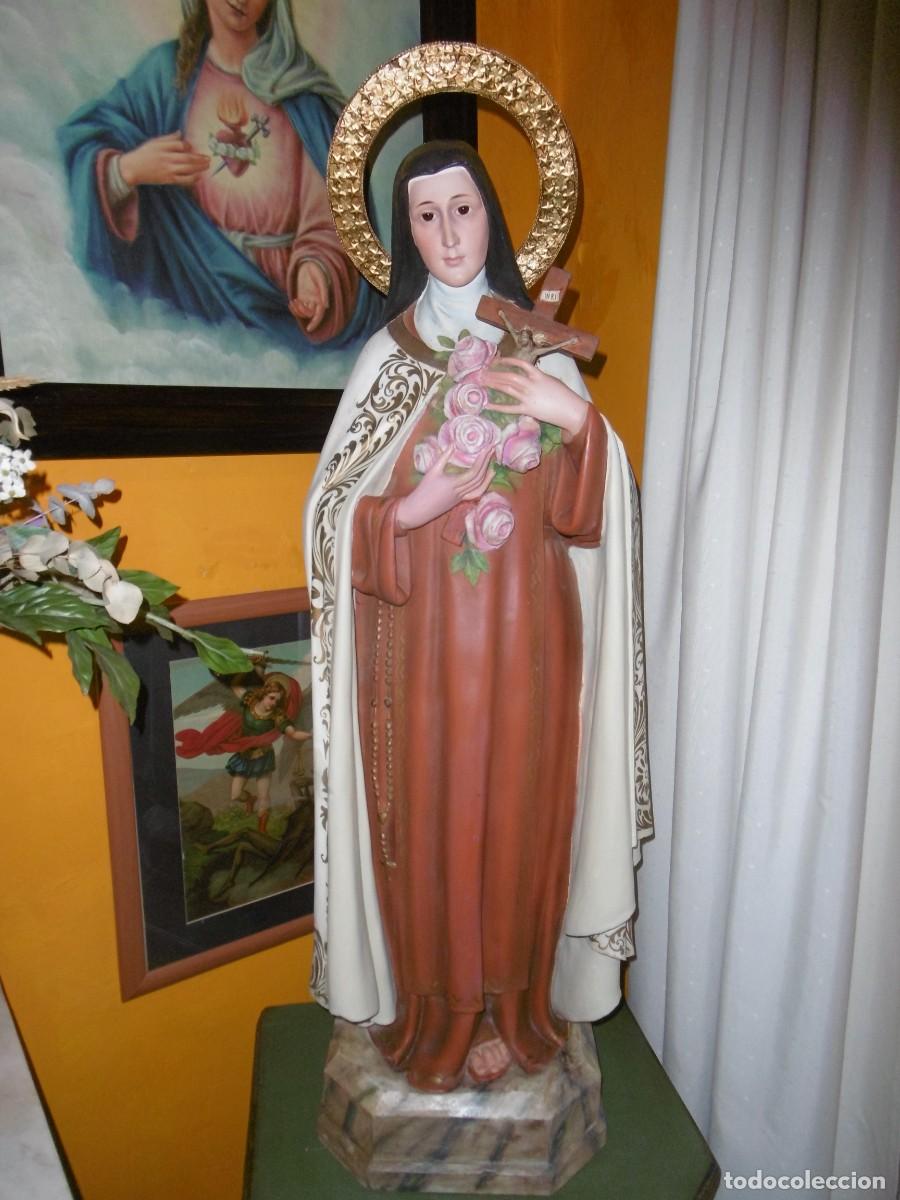 Antig&uuml;edades: SANTA TERESA DE LISIEUX, SANTA TERESITA DEL NI&Ntilde;O JES&Uacute;S Y DE LA SANTA FAZ. FIGURA 1,10. OLOT.