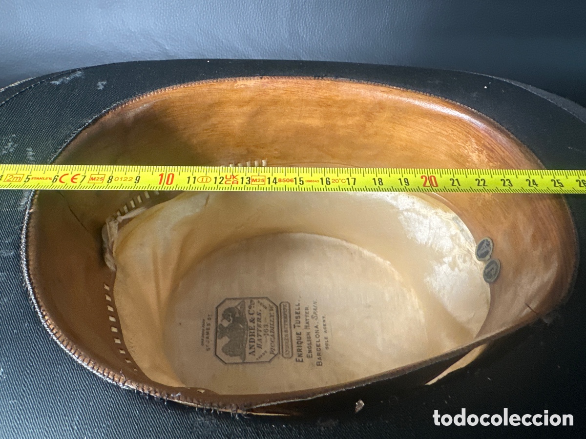 Antig&uuml;edades: Sombrero de copa ingl&eacute;s - Foto 5