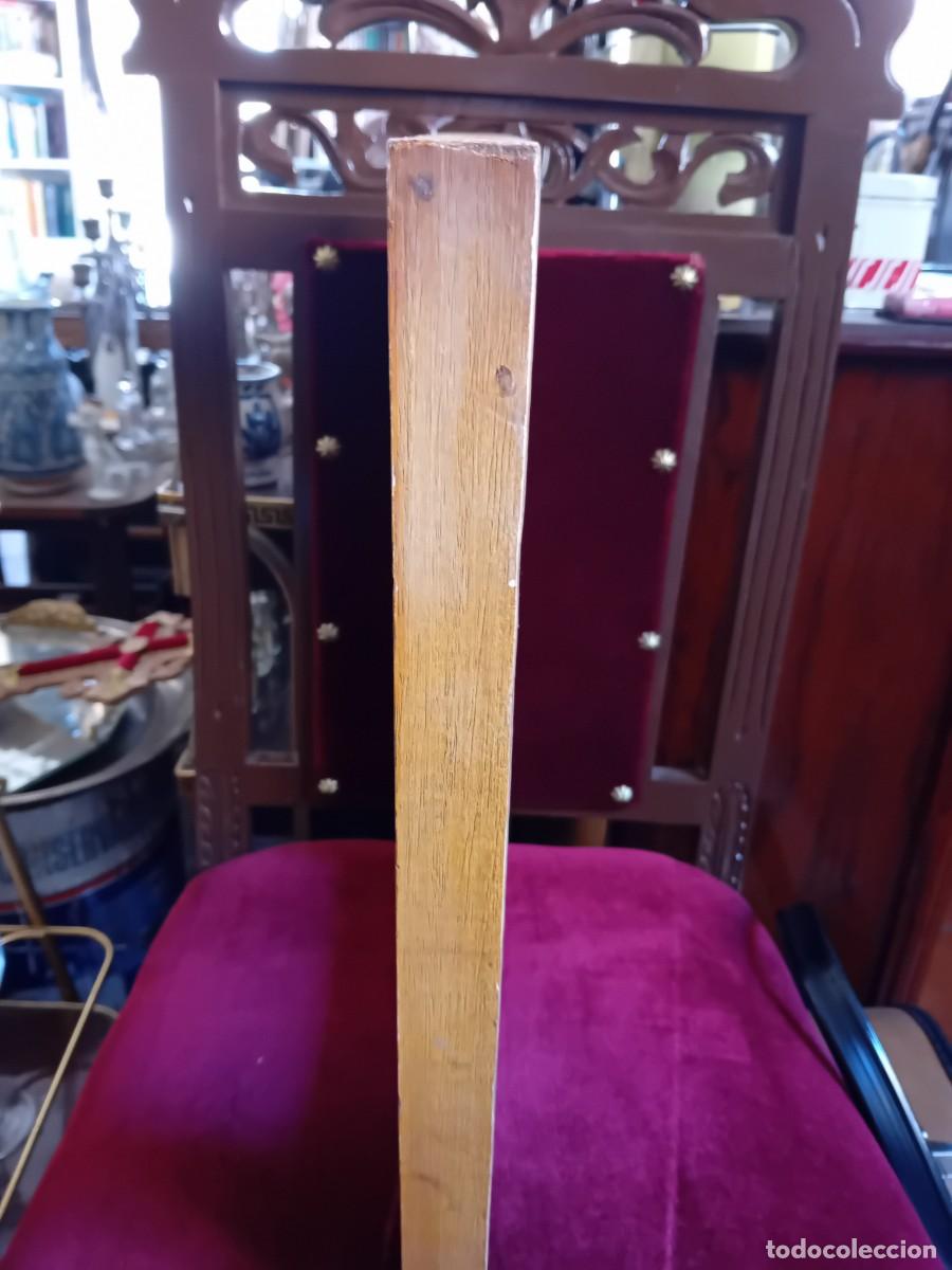 Antig&uuml;edades: Marco con greca interior haciendo l&oacute;bulos - Foto 4
