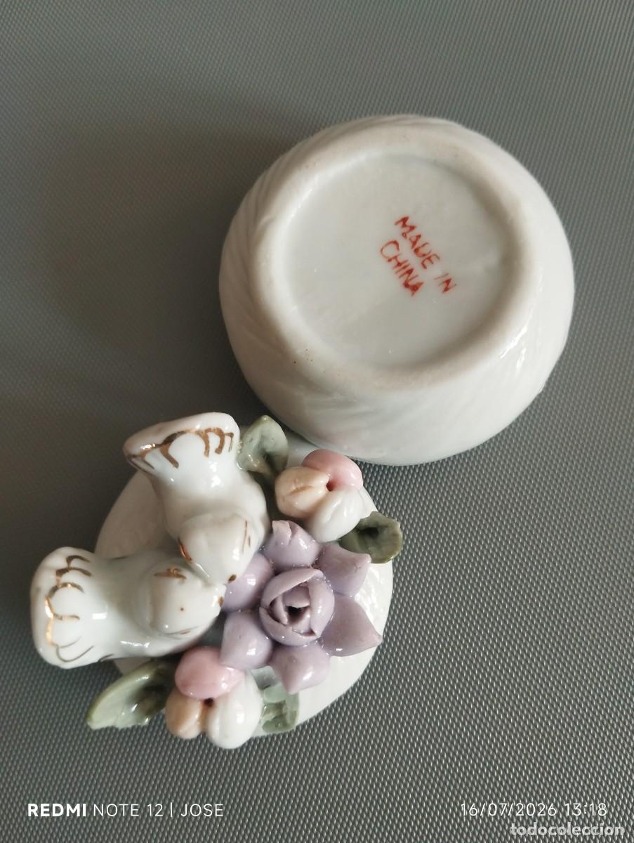 Antig&uuml;edades: Caja porcelana - 646 - Foto 3