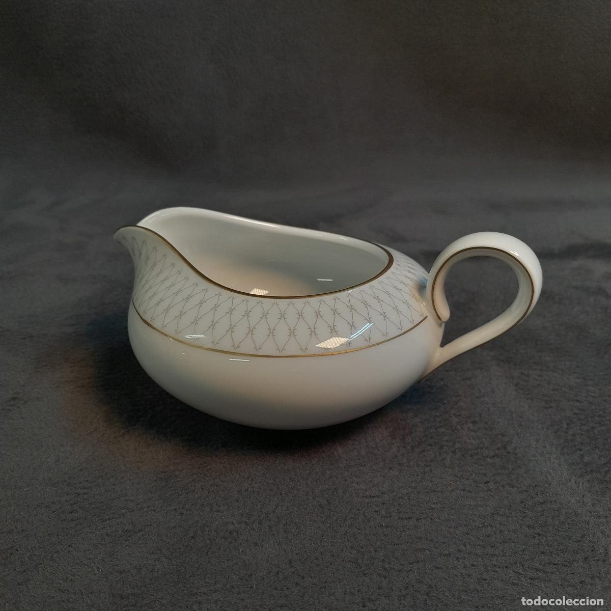 Antig&uuml;edades: SALSERA EN PORCELANA DE BAVIERA.HEINRICH & CO.MEDIADOS DEL S.XX