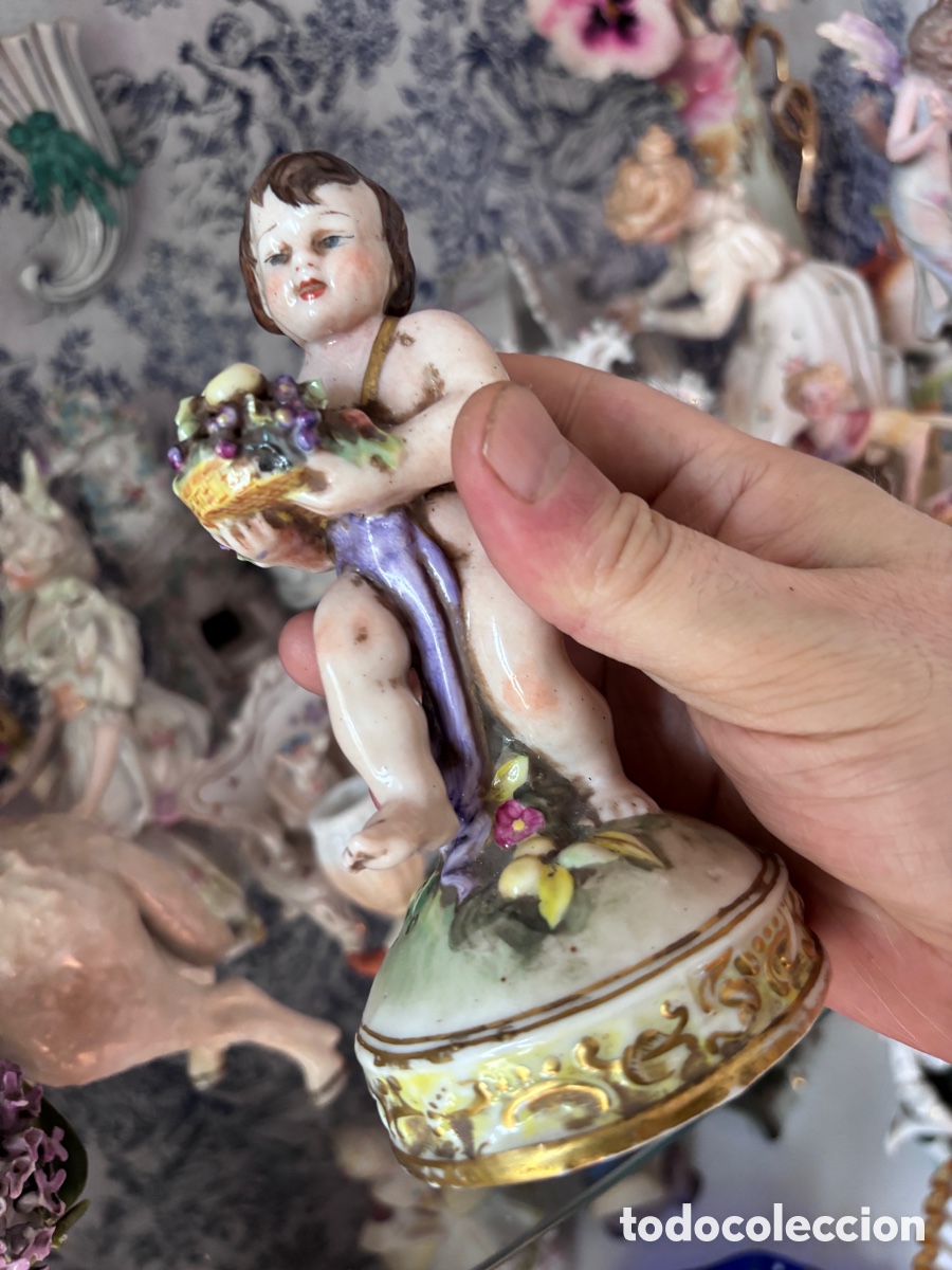 Antig&uuml;edades: PRECIOSA FIGURA CAPODIMONTE - Foto 2