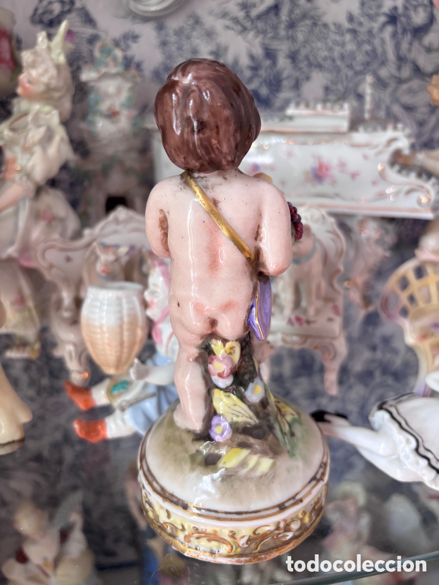 Antig&uuml;edades: PRECIOSA FIGURA CAPODIMONTE - Foto 4