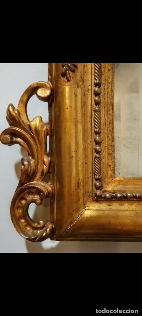 Antig&uuml;edades: Espejo barroco con angelotes - Foto 5
