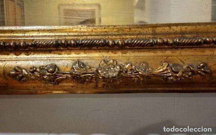 Antig&uuml;edades: Espejo barroco con angelotes - Foto 6