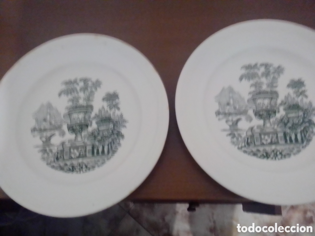 Antig&uuml;edades: Platos antiguos de decoraci&oacute;n