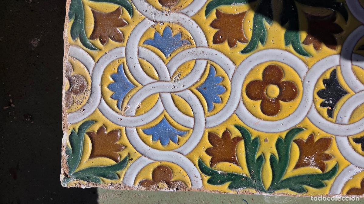 Antig&uuml;edades: azulejo de triana antigua - Foto 3