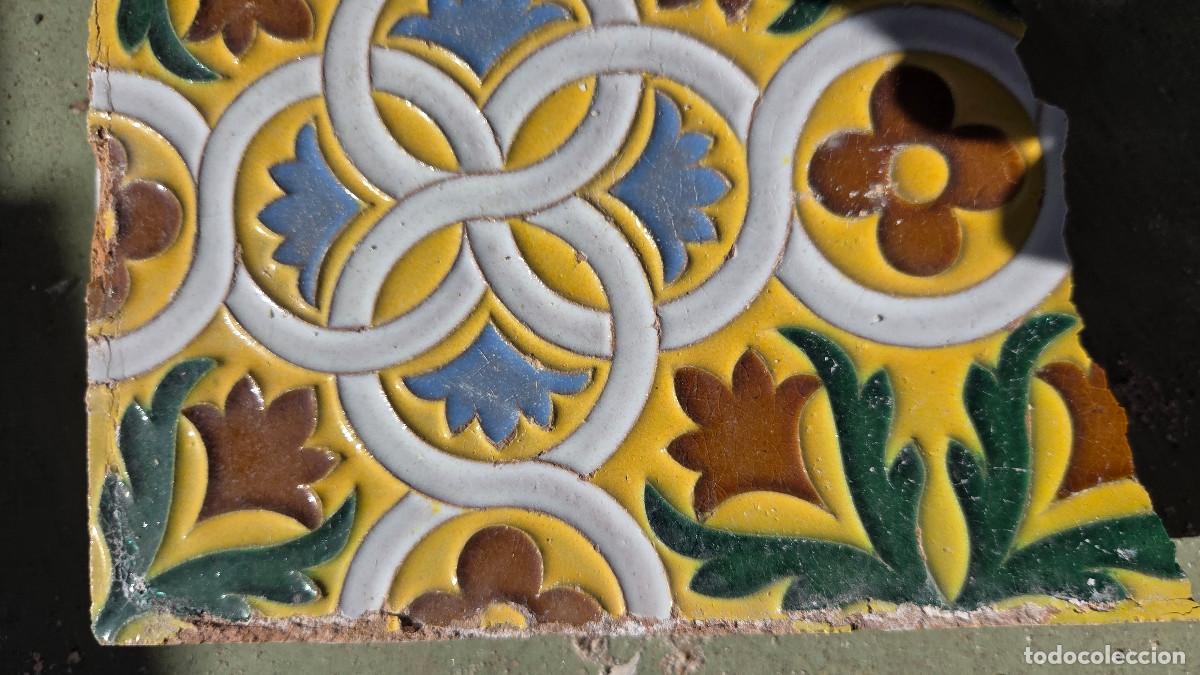 Antig&uuml;edades: azulejo de triana antigua - Foto 2