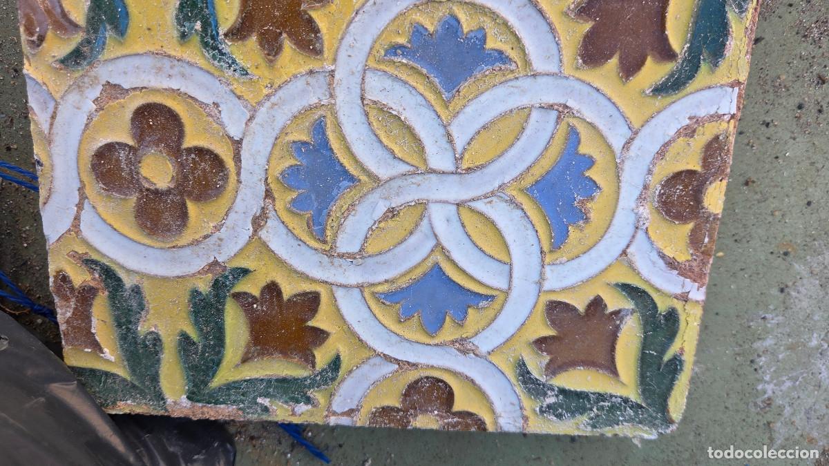 Antig&uuml;edades: azulejo de triana antigua - Foto 2