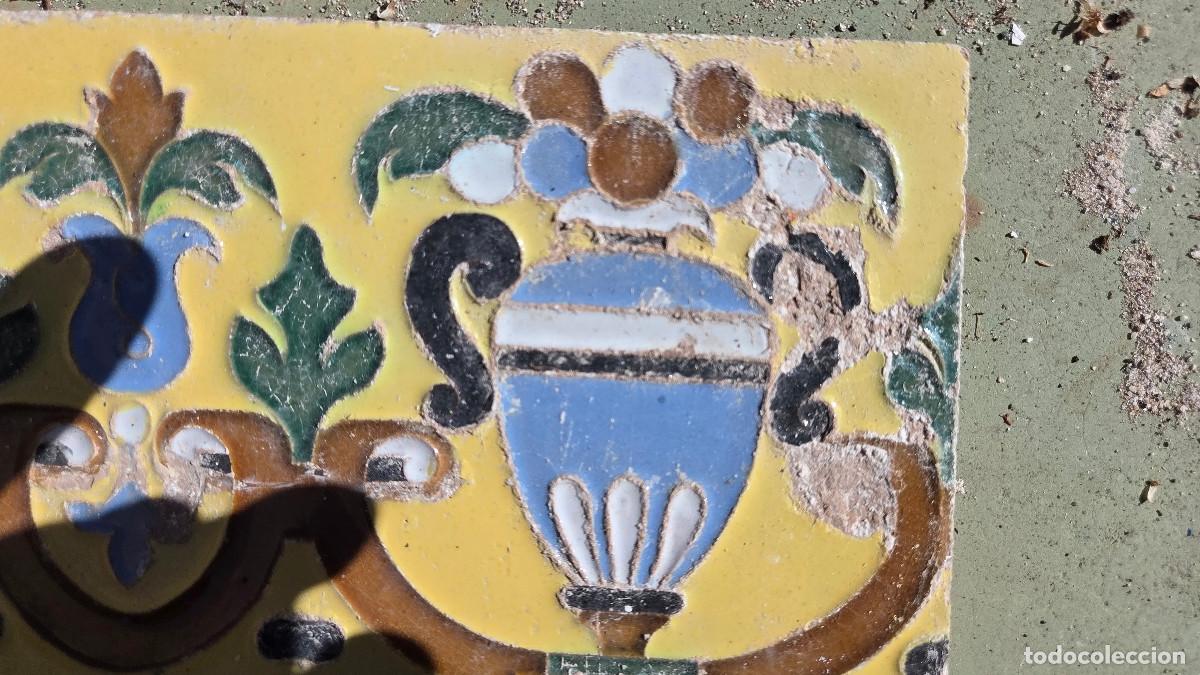 Antig&uuml;edades: azulejo de triana antigua - Foto 3