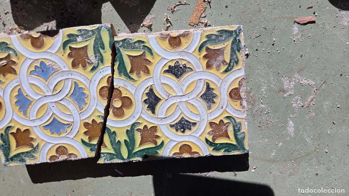 Antig&uuml;edades: azulejo de triana antigua - Foto 1