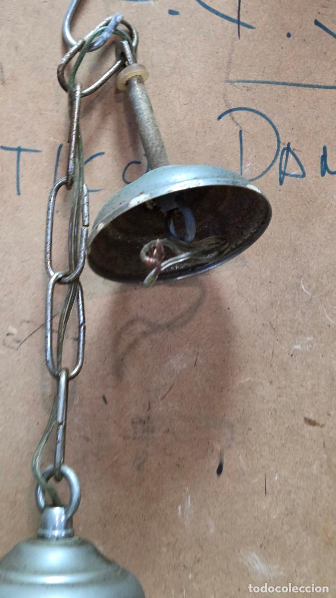 Antig&uuml;edades: lampara tulipa vintage - Foto 2