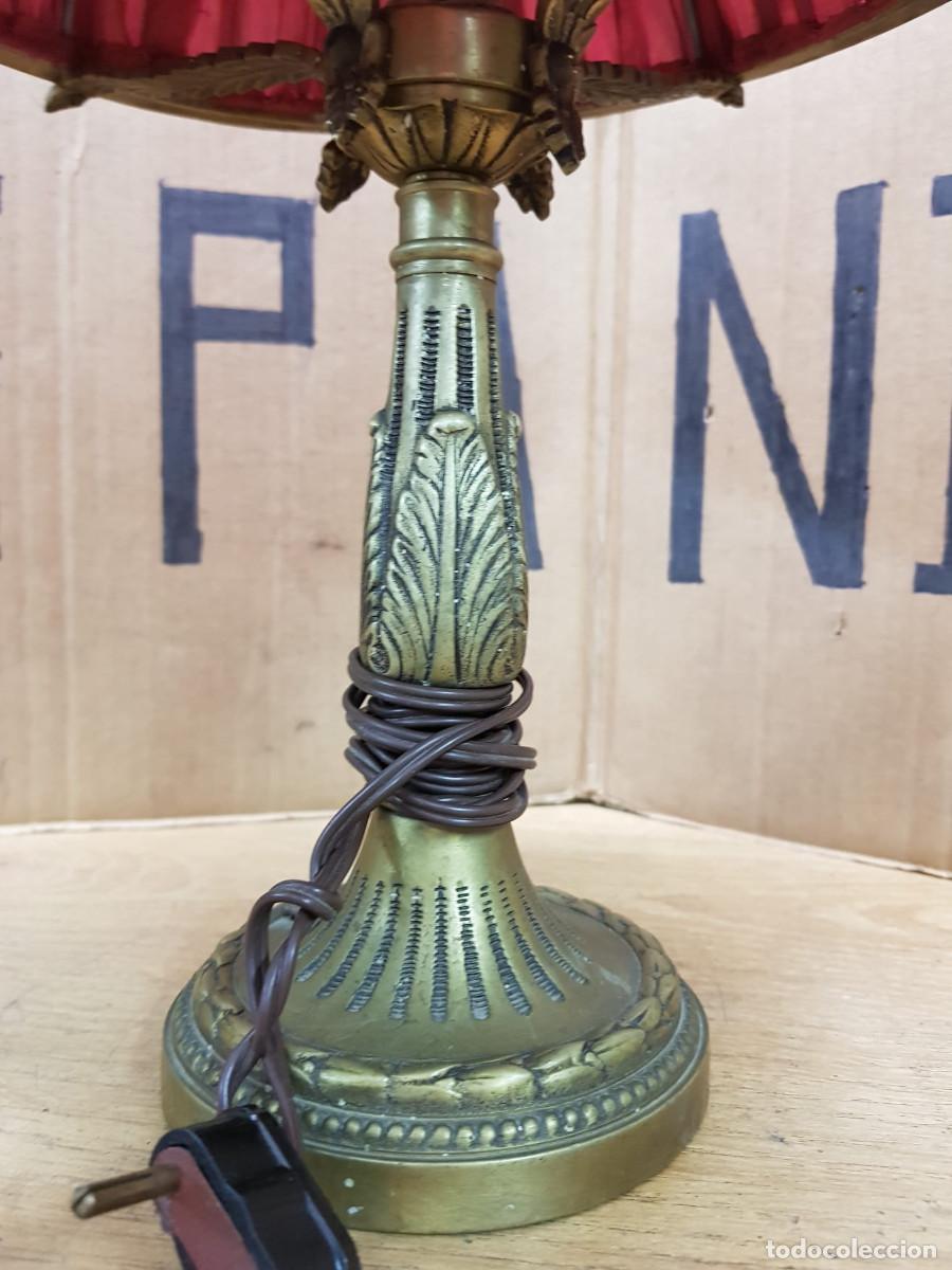 Antig&uuml;edades: ANTIGUA LAMPARA DE BRONCE - Foto 3