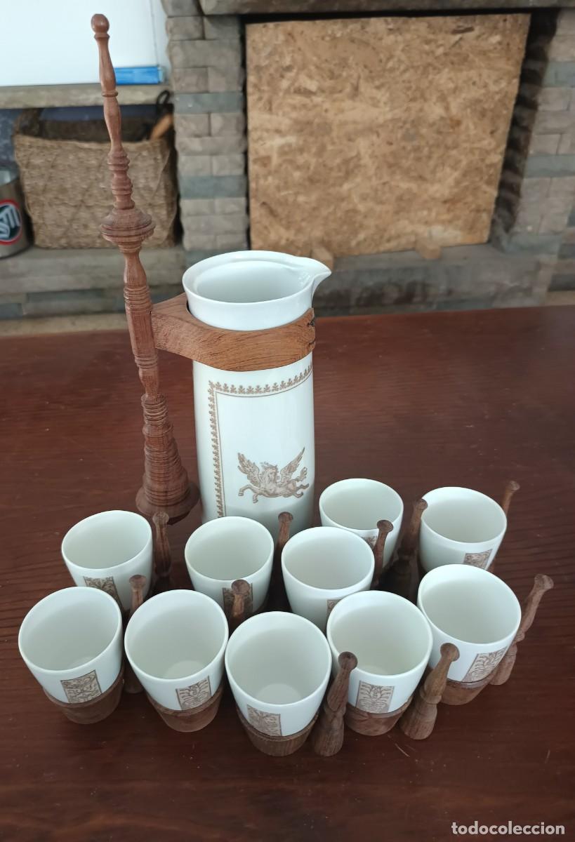 Antig&uuml;edades: Don Quijote jarra y vasos - Foto 1
