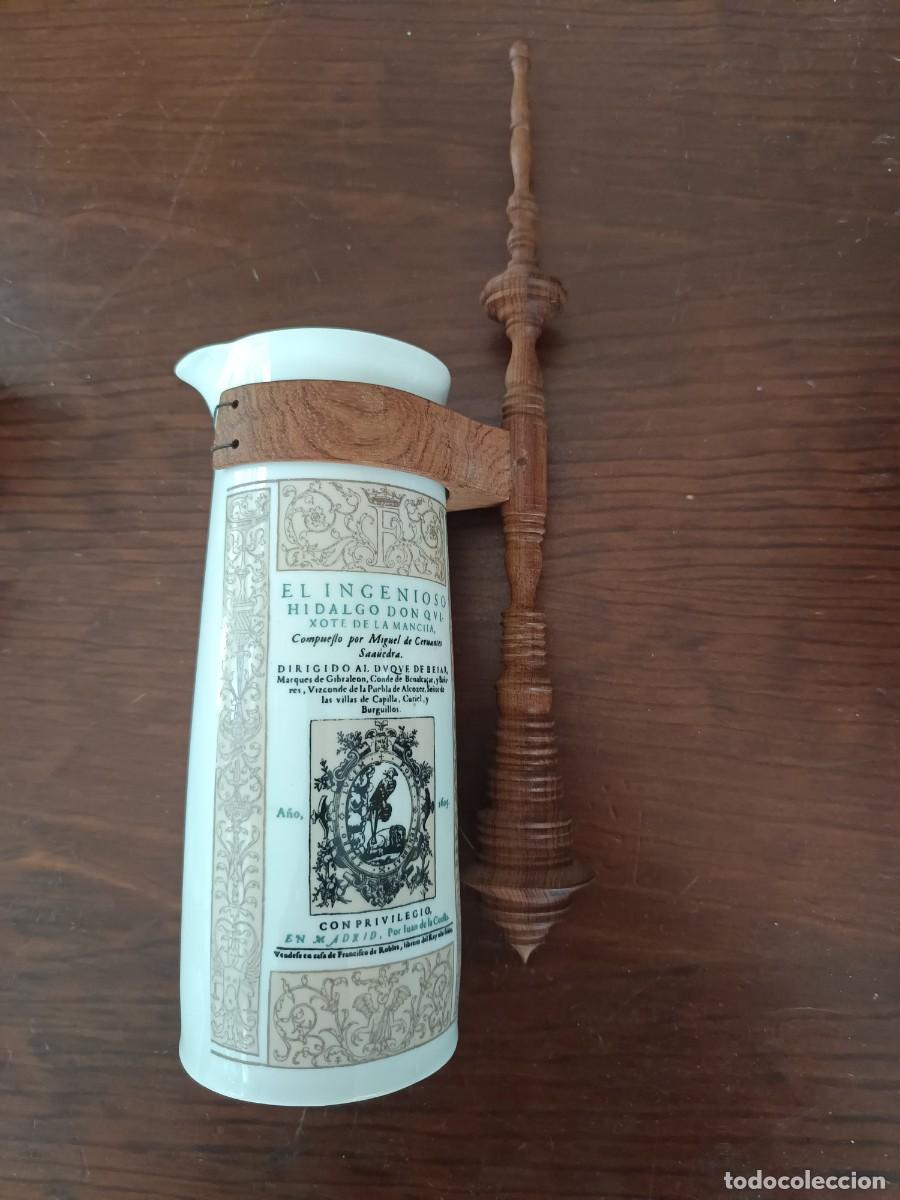 Antig&uuml;edades: Don Quijote jarra y vasos - Foto 4