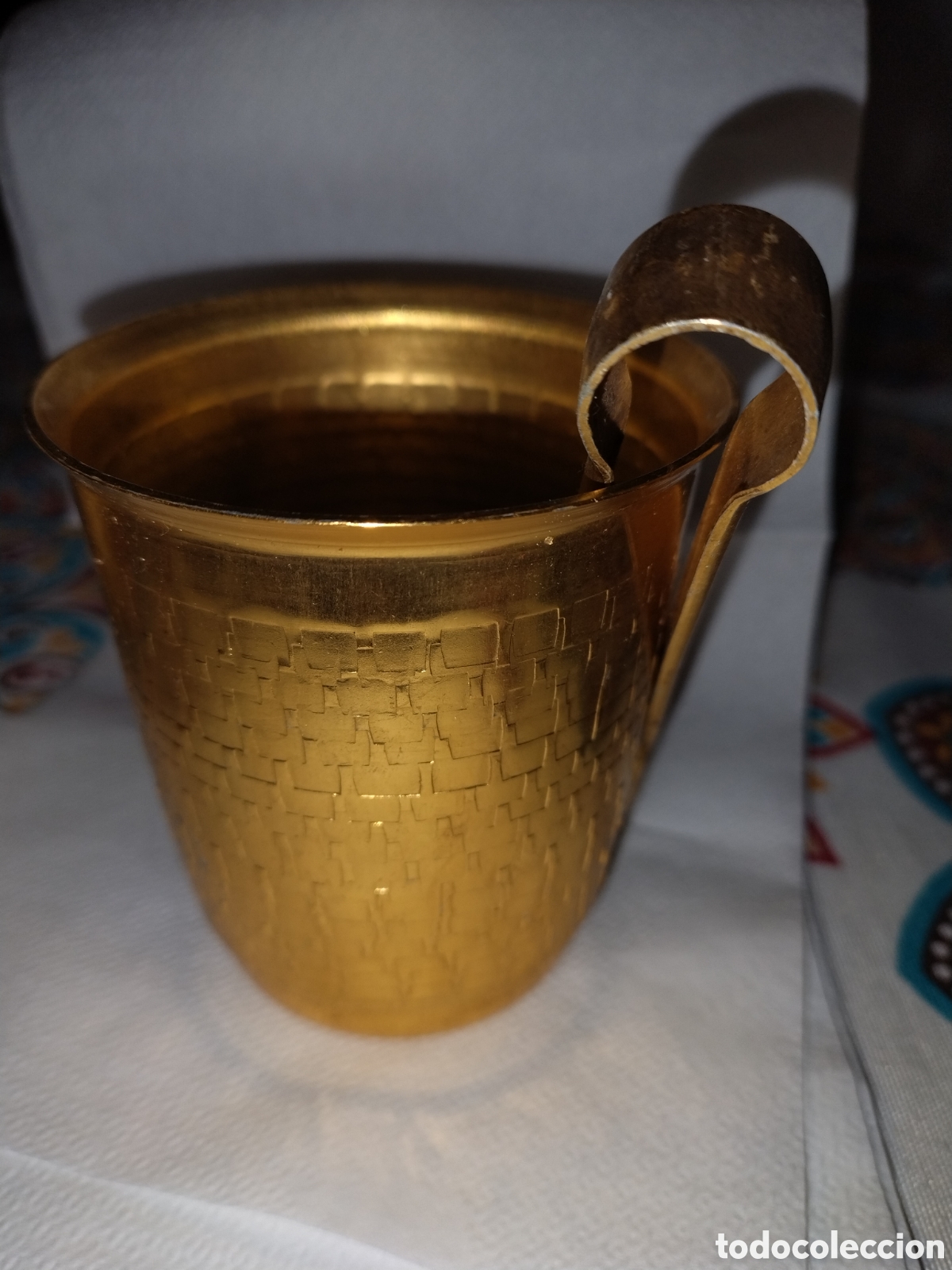 Antig&uuml;edades: Mini cubitera con las pinzas - Foto 1