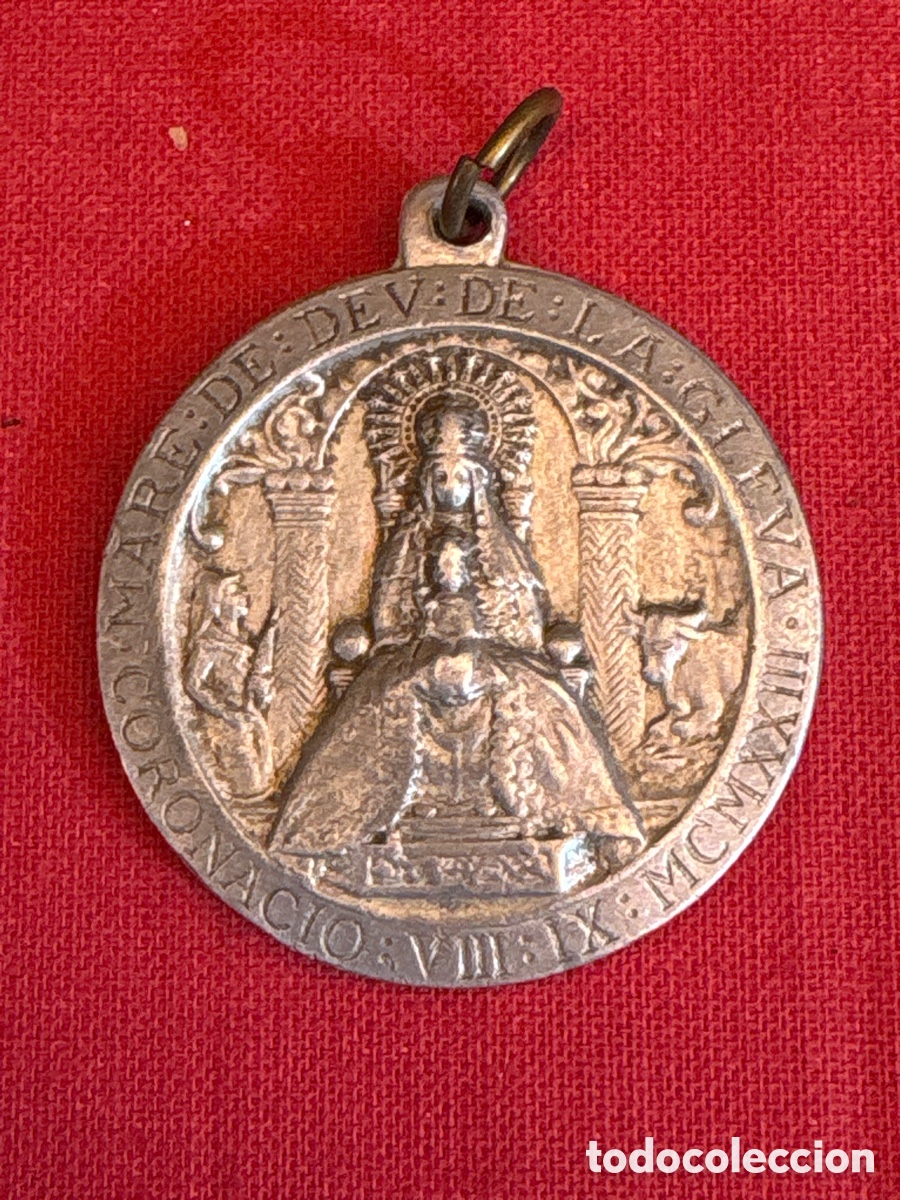 Antig&uuml;edades: MEDALLA Mare de D&eacute;u de la Gleva coronaci&oacute; VIII IX NCMXXIII