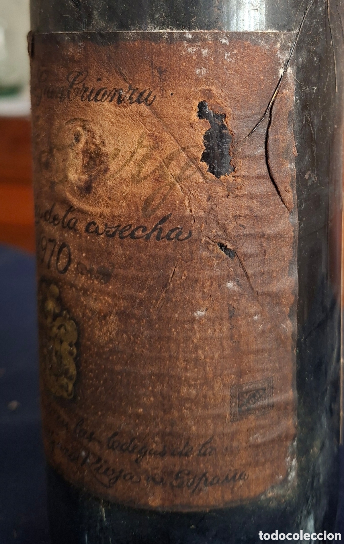 Antig&uuml;edades: Rioja Campo Burgo 1970 - Foto 2