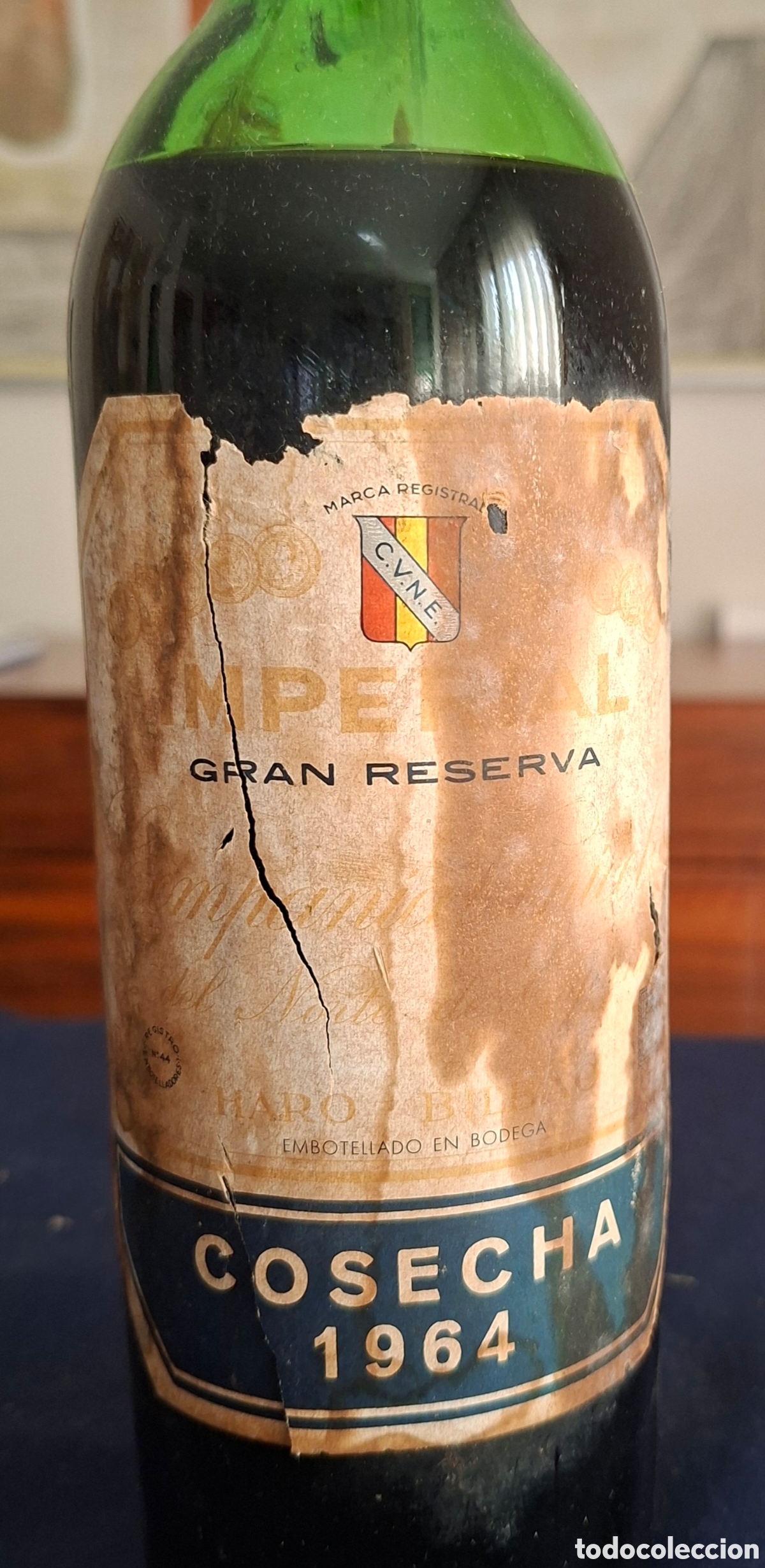 Antig&uuml;edades: Rioja CUNE Gran Reserva 1964