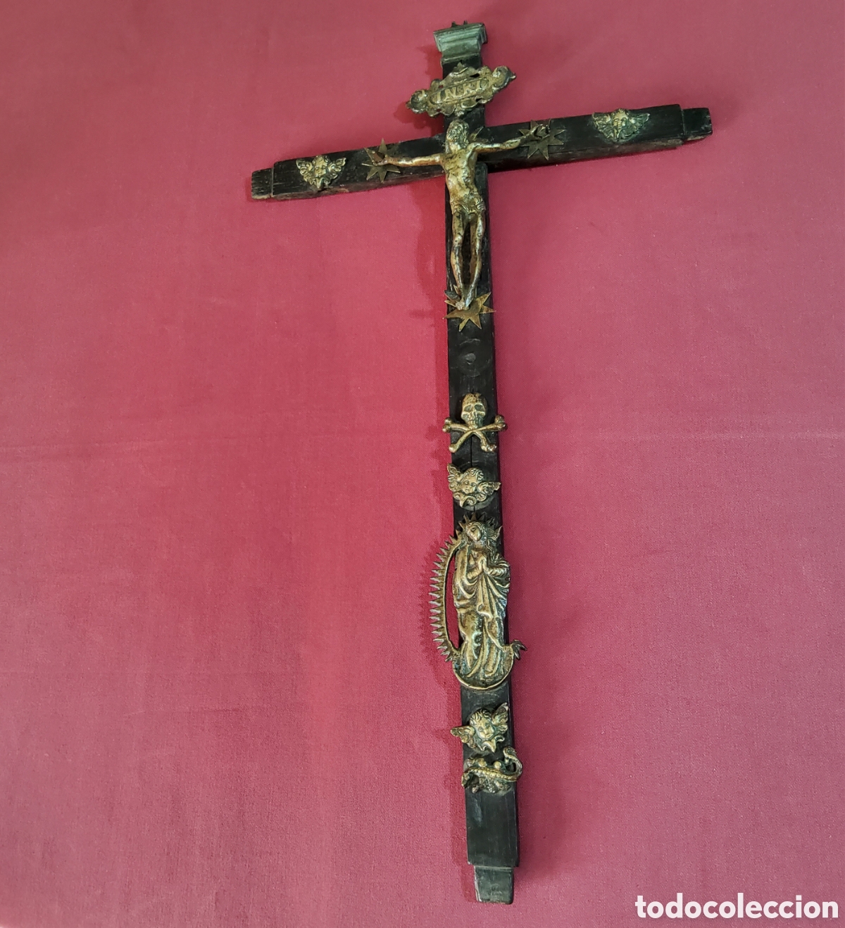 Antig&uuml;edades: ANTIGUA CRUZ DE ANIMAS, COLONIAL DE M&Eacute;XICO, SIGLOS XVII-XVIII