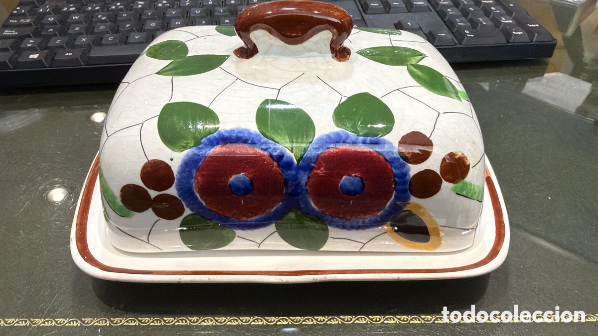 Antig&uuml;edades: MANTEQUILLERA ANTIGUA VILLEROY BOCH