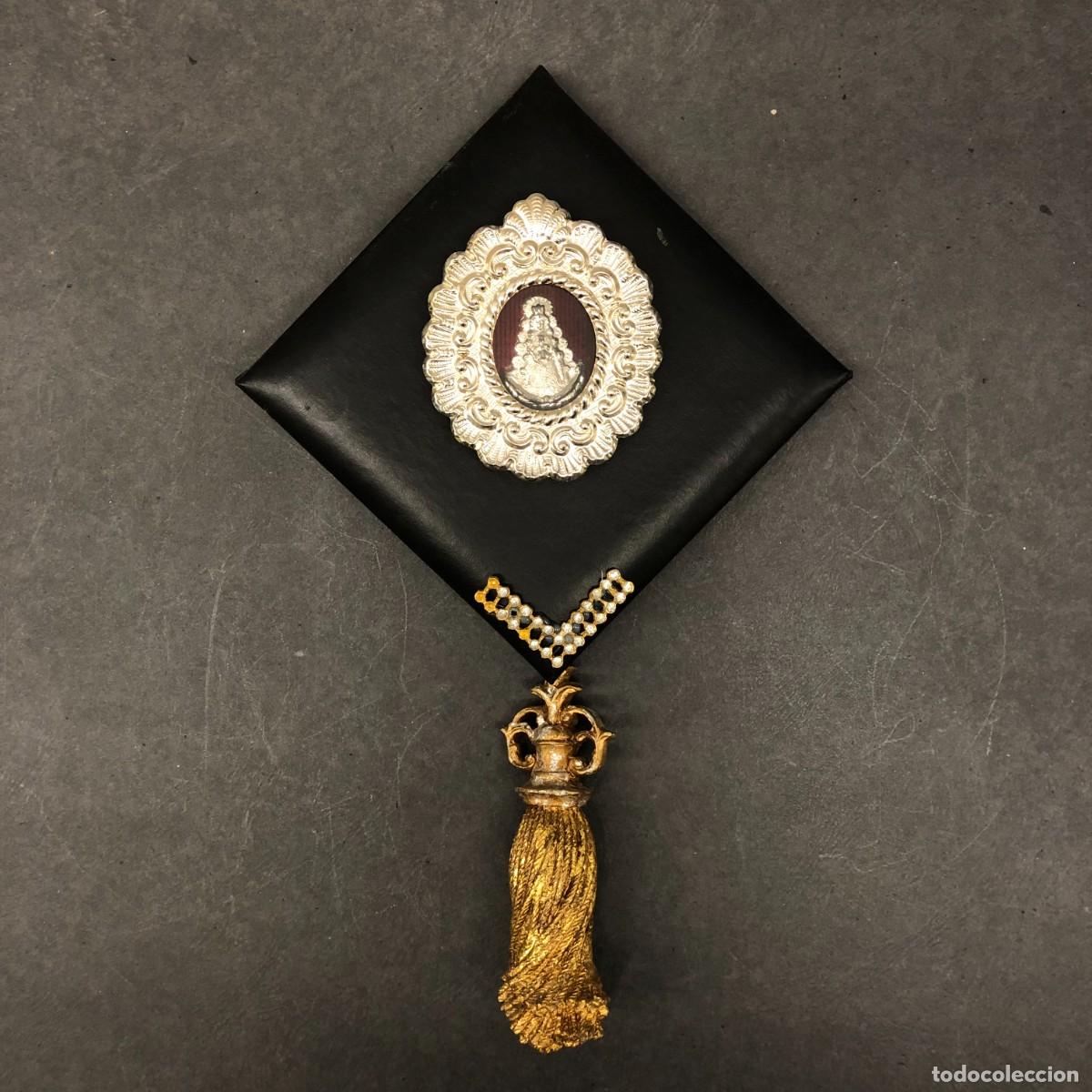 Antig&uuml;edades: RELICARIO - VIRGEN DEL ROC&Iacute;O - 35 X 22 CM TOTAL - PRECIOSO LOTE RELIGIOSO / 1605