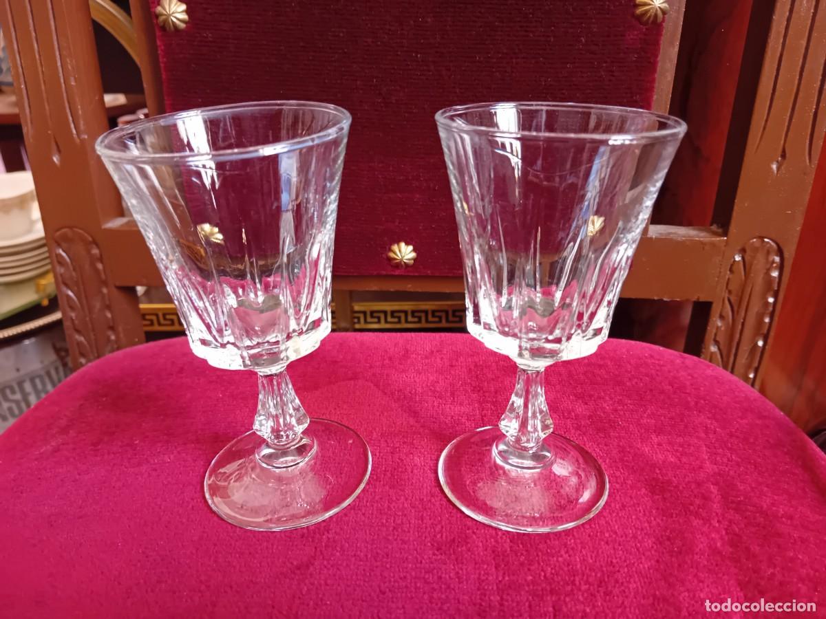 Antig&uuml;edades: Pareja de copas talladas d&eacute;cada de los 50/60 - Foto 2