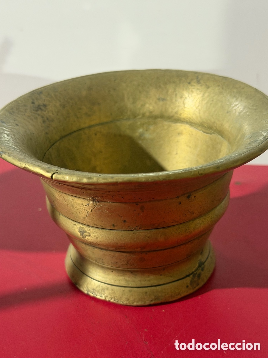 Antig&uuml;edades: Lote 6 morteros antiguos bronce - Foto 3