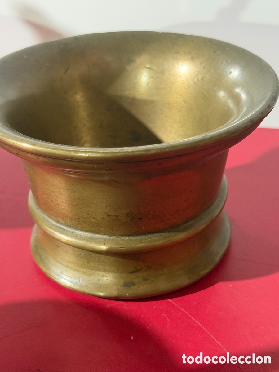 Antig&uuml;edades: Lote 6 morteros antiguos bronce - Foto 6