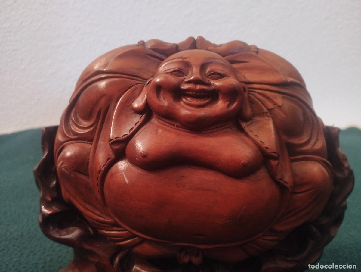 Antig&uuml;edades: Escultura China de Buda en todo su esplendor.