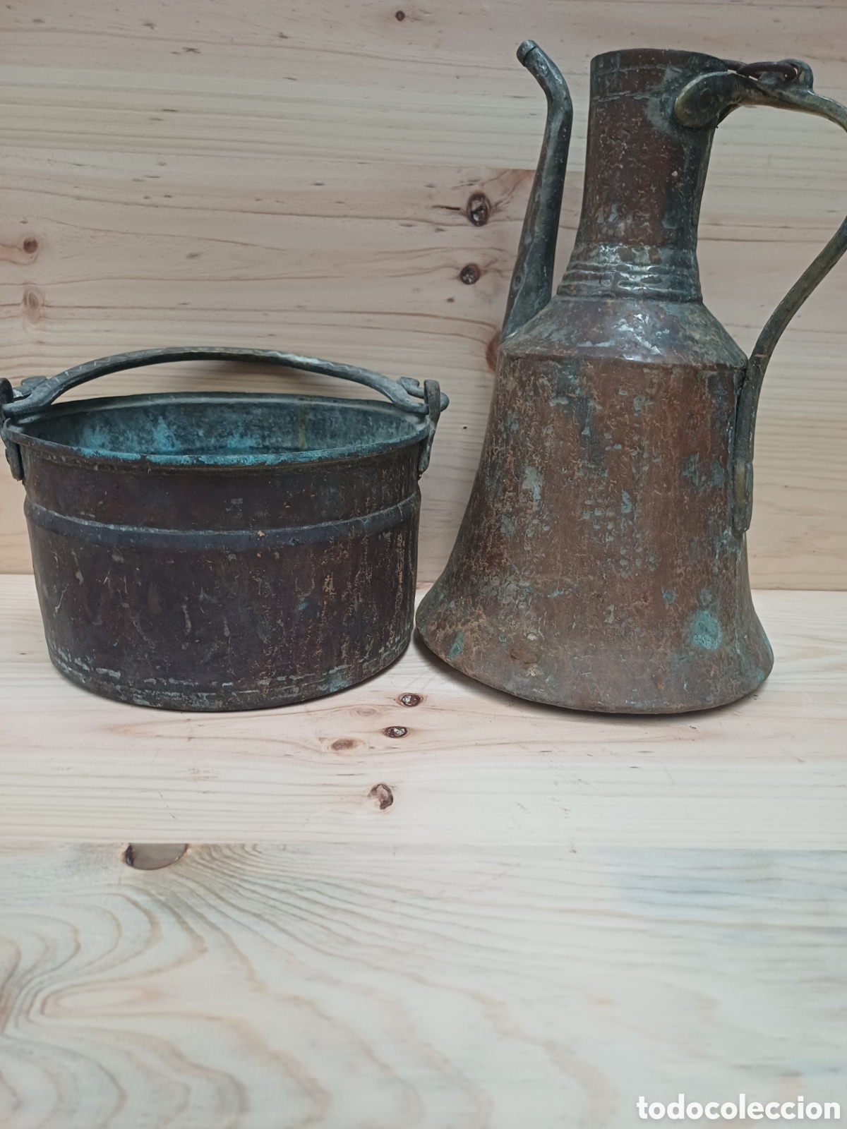 Antig&uuml;edades: Antiguos objetos echo en cobre y bronce