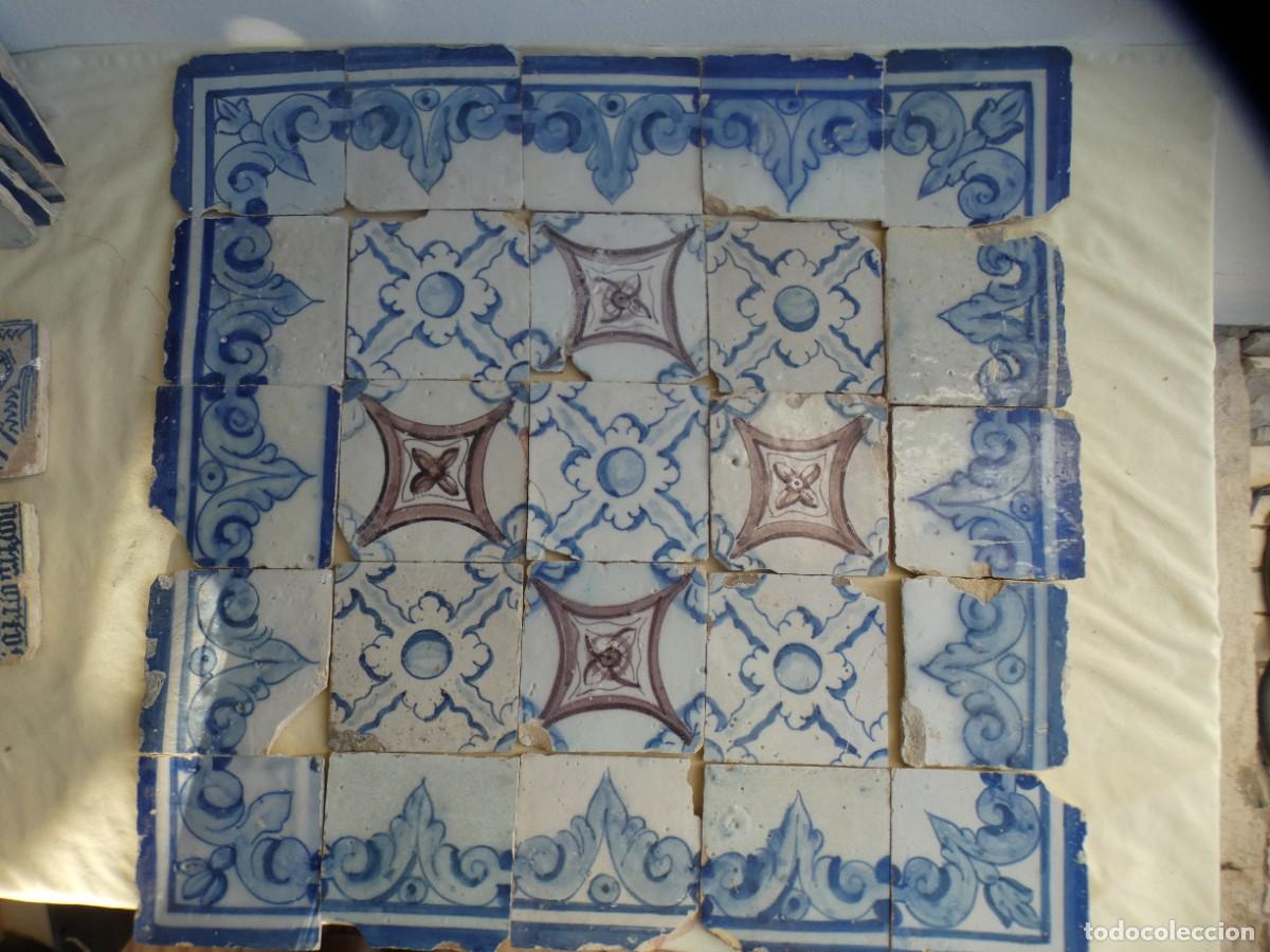 Antig&uuml;edades: Azulejo, Azulejos Portugal siglo 18/19