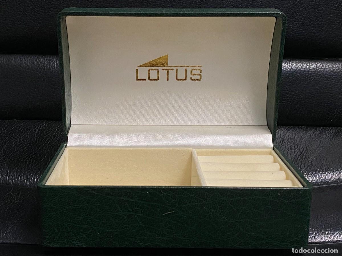 Antig&uuml;edades: Caja Joyero Lotus Verde - Impecable
