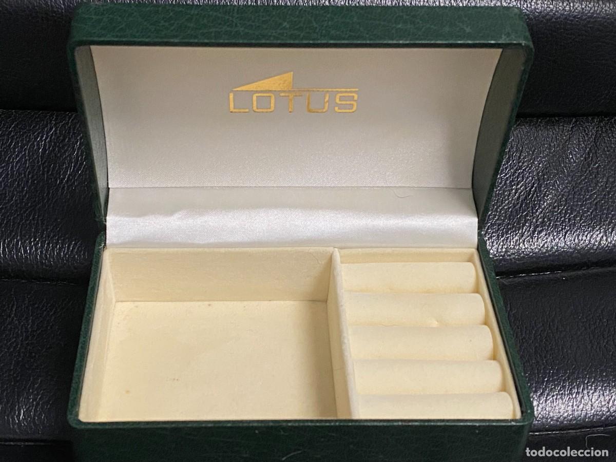 Antig&uuml;edades: Caja Joyero Lotus Verde - Impecable - Foto 2