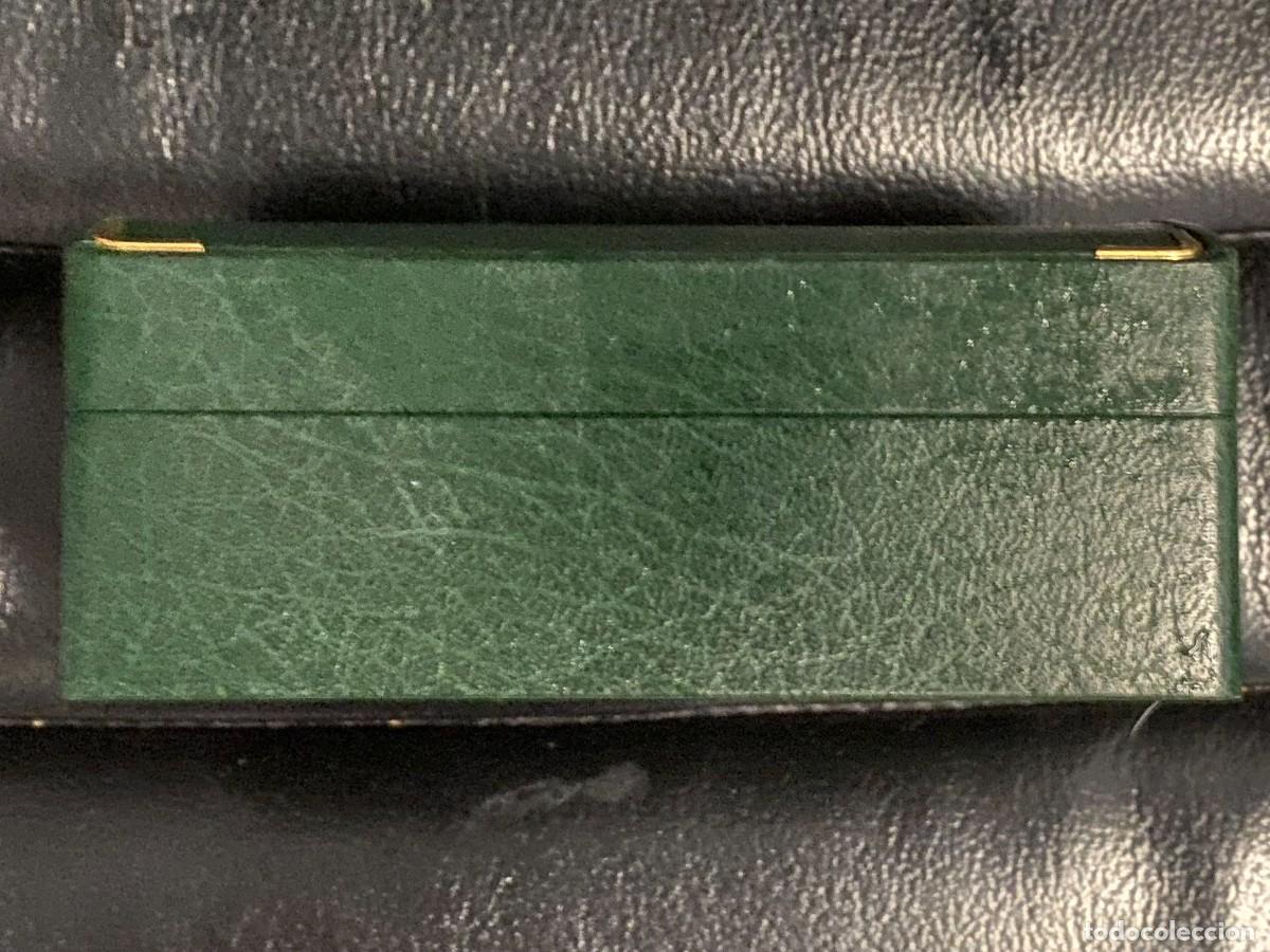 Antig&uuml;edades: Caja Joyero Lotus Verde - Impecable - Foto 4