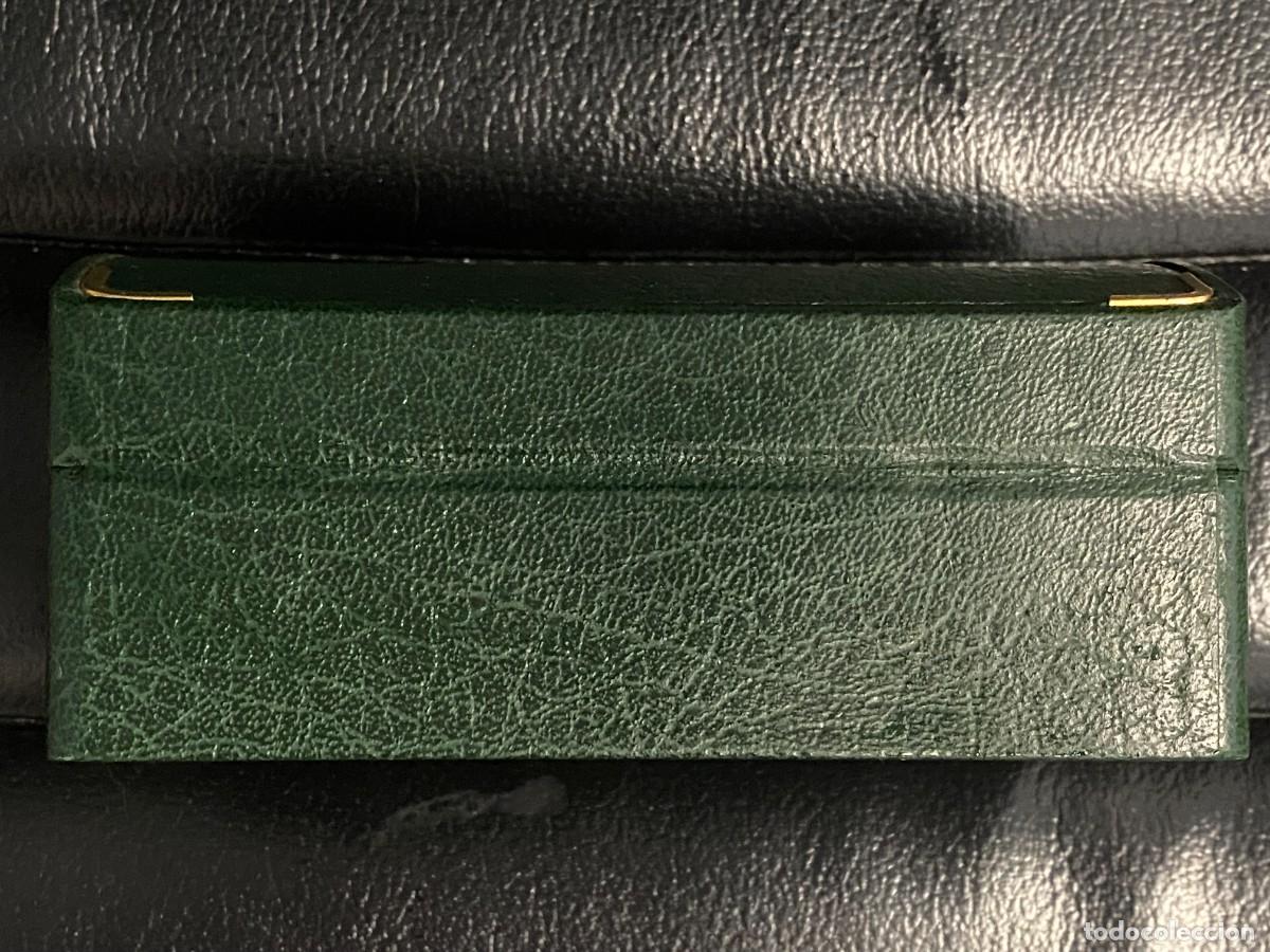Antig&uuml;edades: Caja Joyero Lotus Verde - Impecable - Foto 6