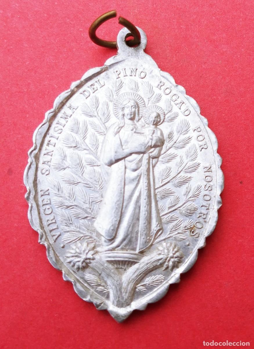 Antig&uuml;edades: MUY RARA MEDALLA CONMEMORATIVA ANTIGUA DE LA VIRGEN DEL PINO. TEROR. GRAN CANARIA.