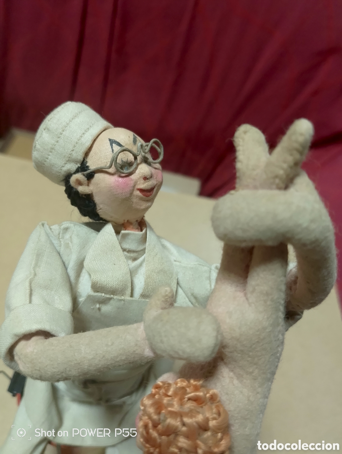 Antig&uuml;edades: Mu&ntilde;eco de trapo raro - Foto 3