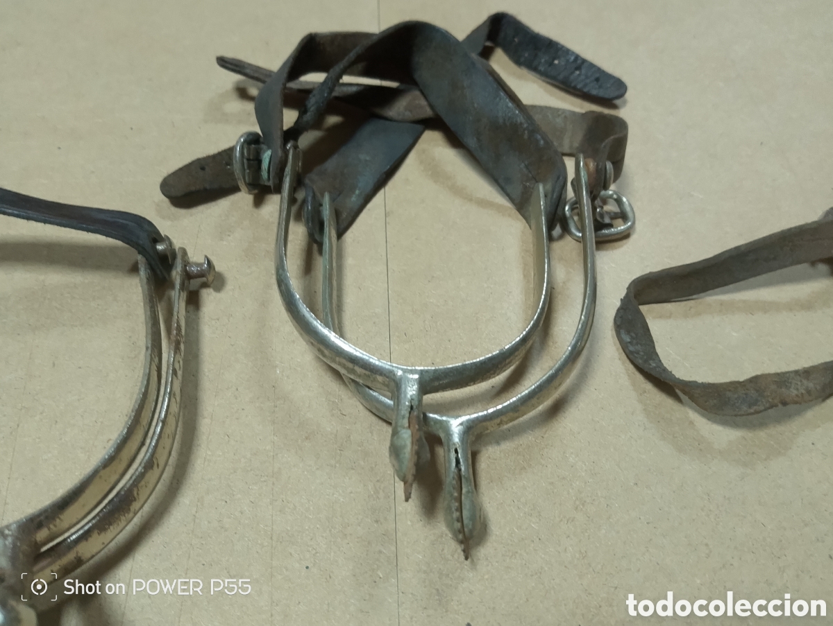Antig&uuml;edades: Espuelas militares caballer&iacute;a