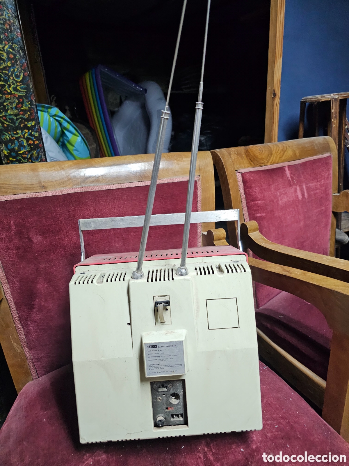 Antig&uuml;edades: Televisor Lavis 511 d&eacute;cada 1970 - Foto 4