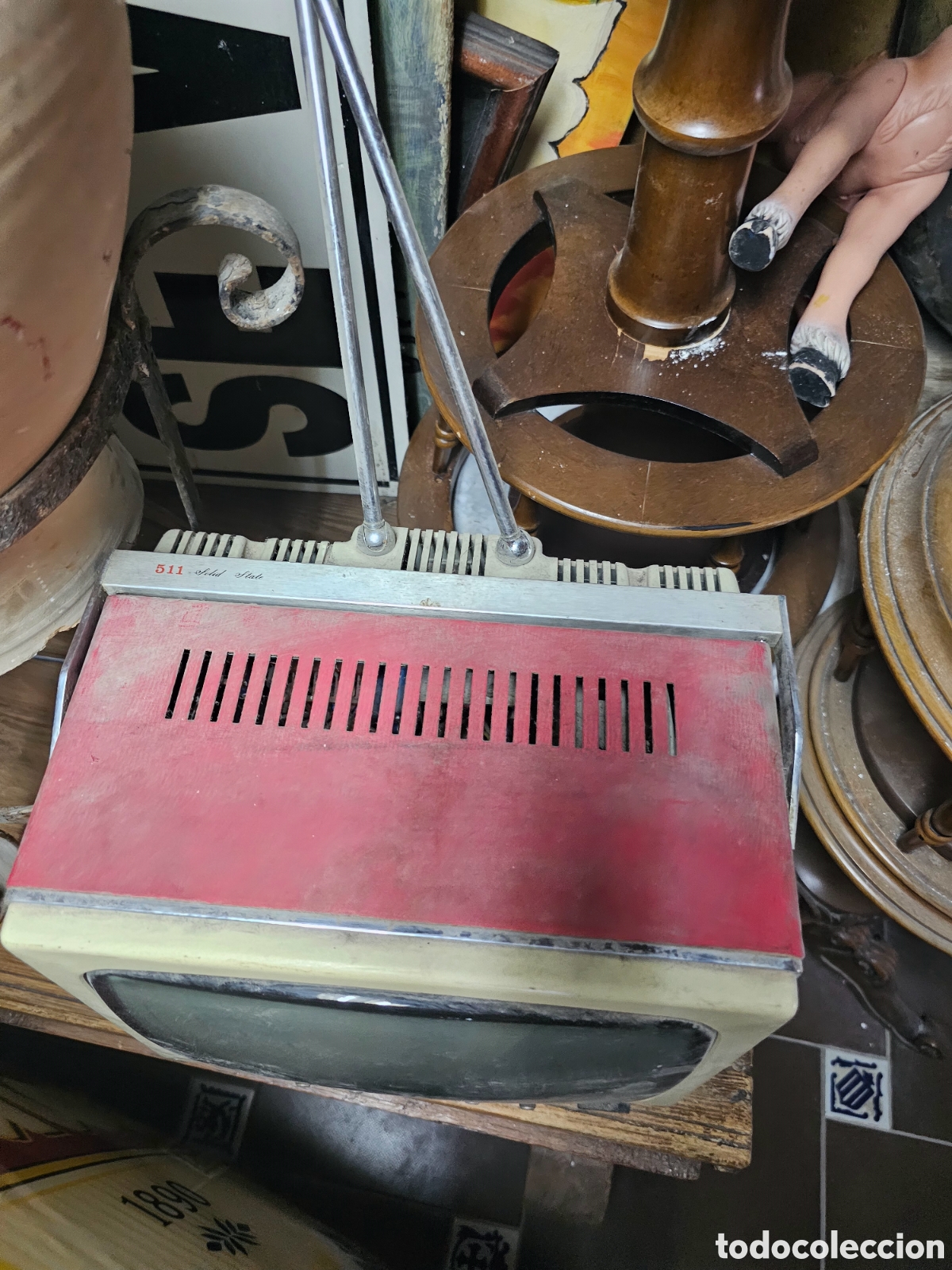Antig&uuml;edades: Televisor Lavis 511 d&eacute;cada 1970 - Foto 8