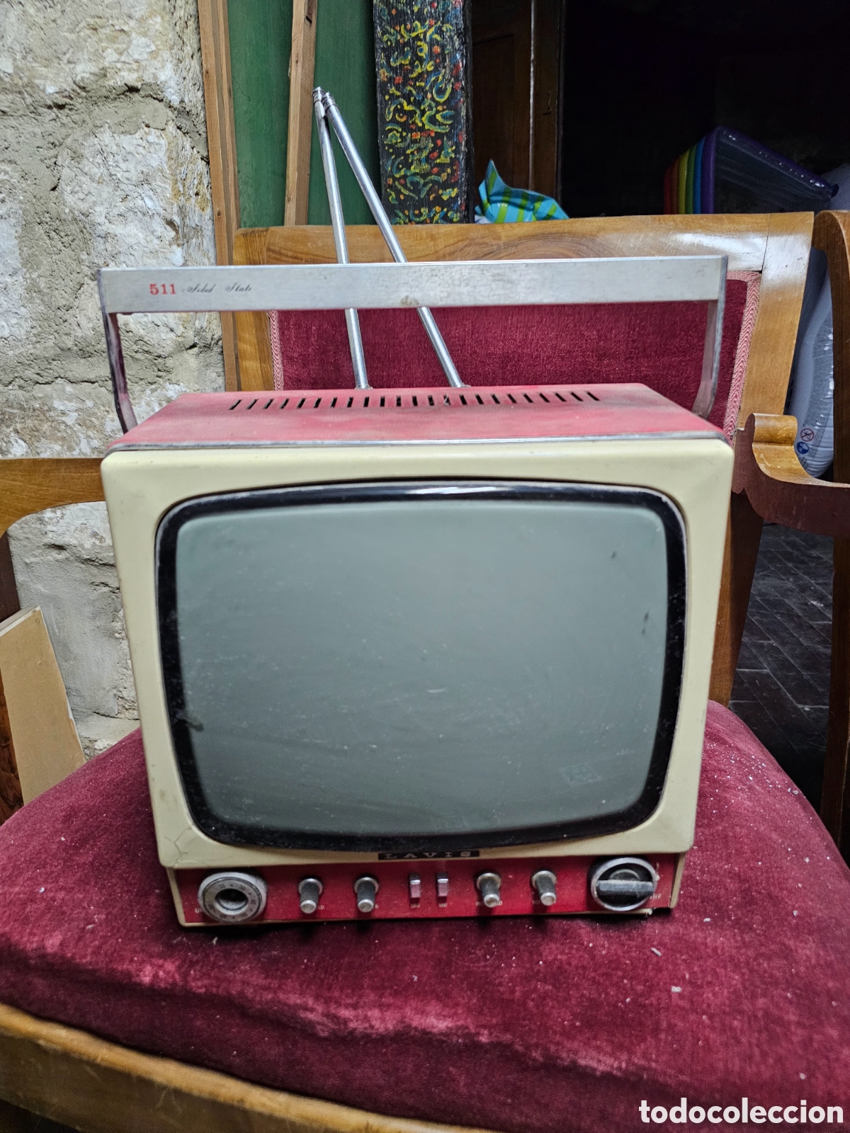 Antig&uuml;edades: Televisor Lavis 511 d&eacute;cada 1970