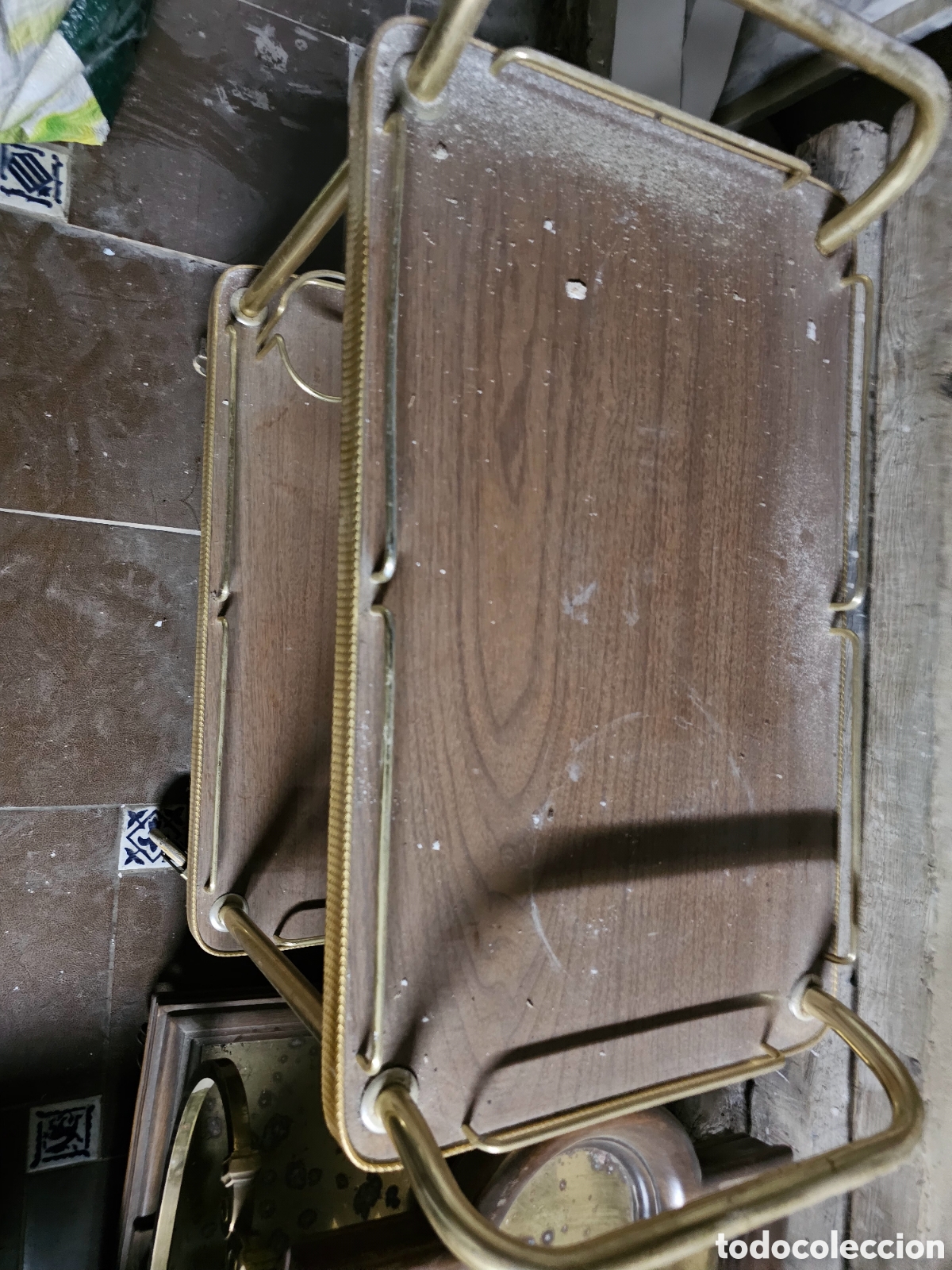 Antig&uuml;edades: Mesa Camarera Vintage - Foto 3