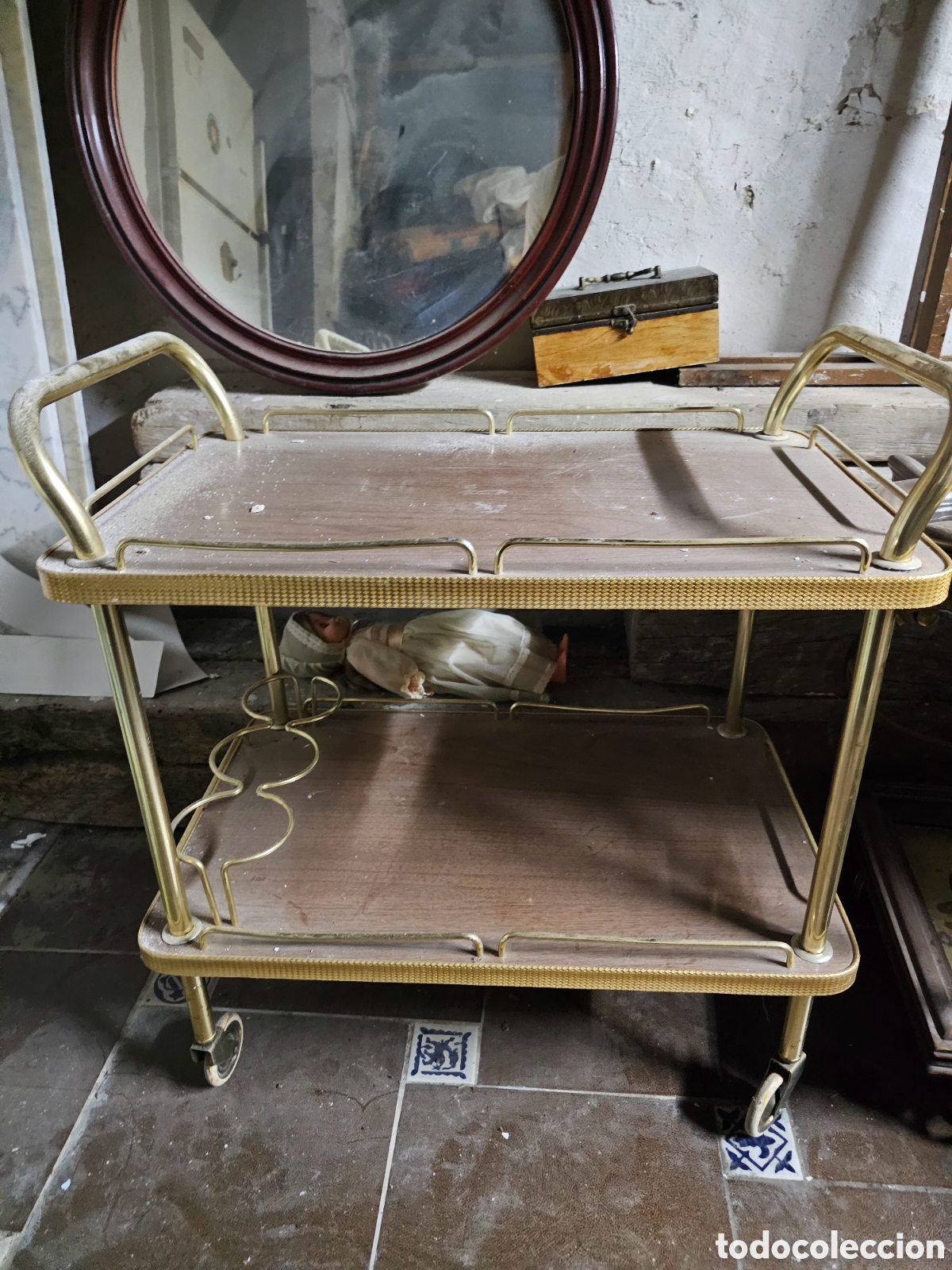 Antig&uuml;edades: Mesa Camarera Vintage