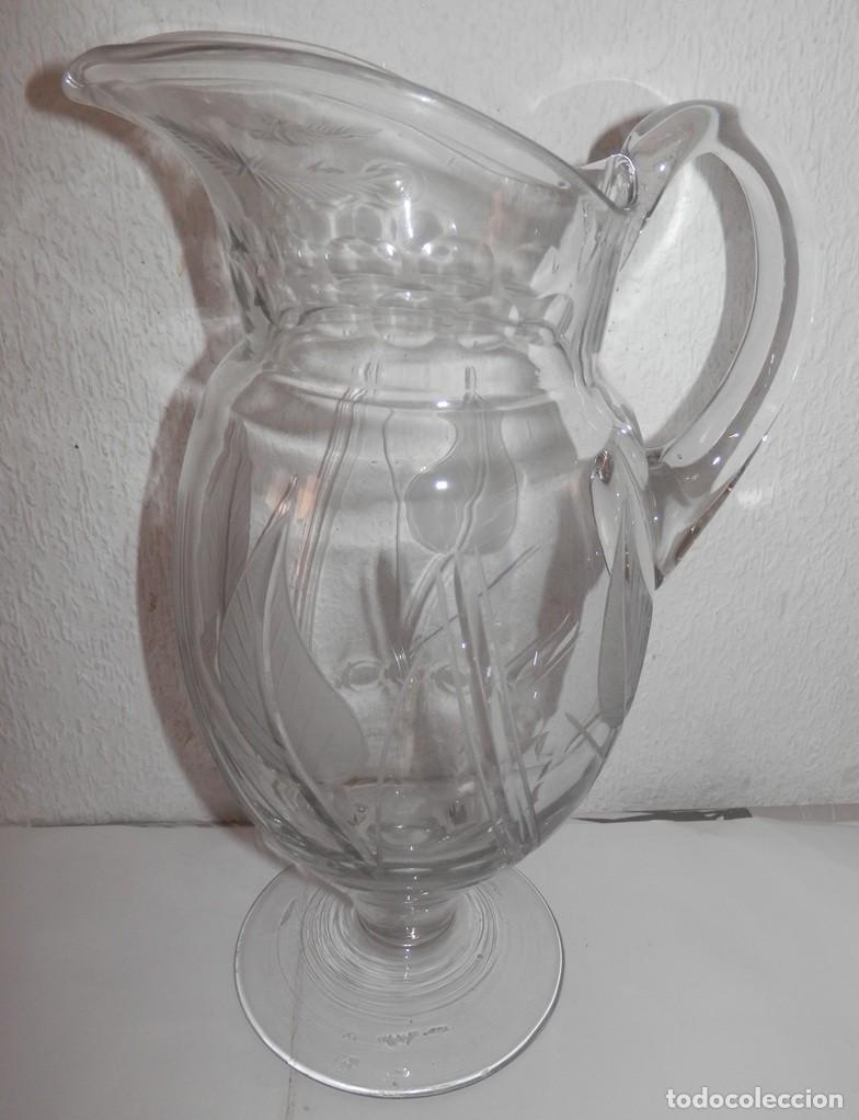 Antig&uuml;edades: UNA JARRA DE CRISTAL VINTAGE