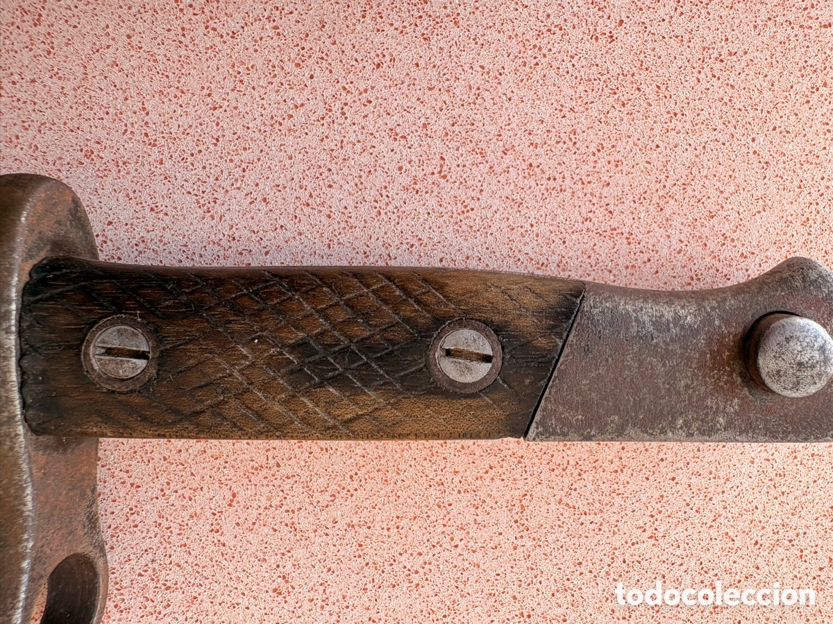 Antig&uuml;edades: Bayoneta Mauser 1913 con funda complets - Foto 3